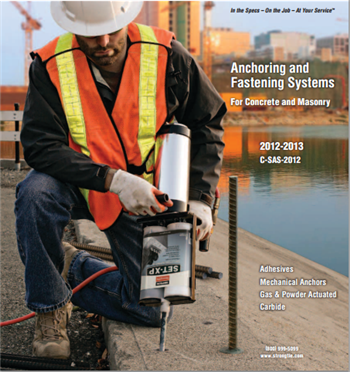 Anchoring and Fastening Systems for Concrete and Masonry (1)
